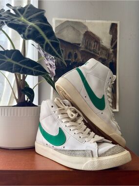 Nike Blazer Mid '77 Vintage sneakers in the Lucid Green
